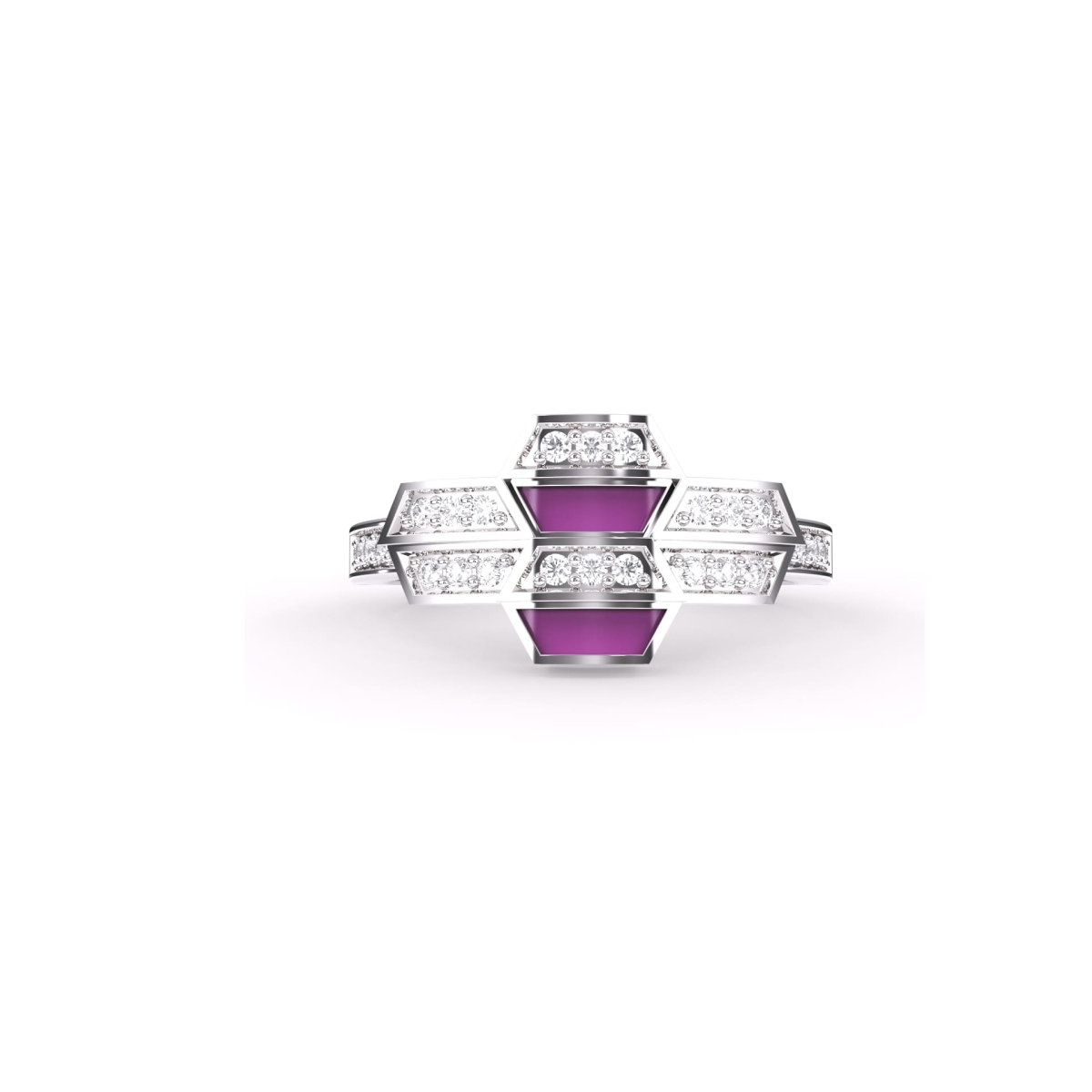 Round Cut Vintage Style Diamond Ring